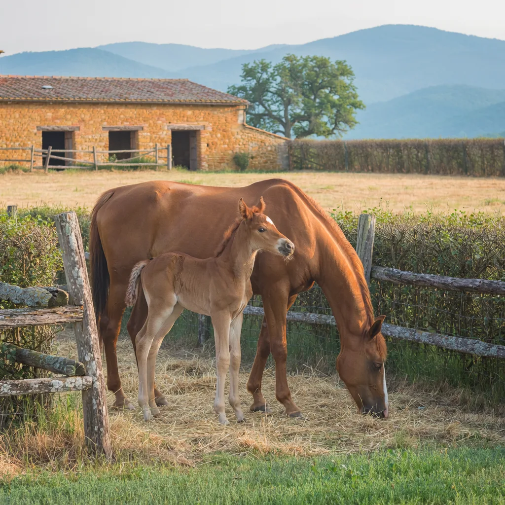 Élevage de chevaux, Haras de Rabat, Le Plantay