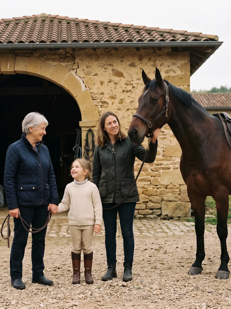 L'équipe, Haras de Rabat, centre équestre à Le Plantay